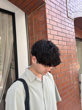 ウルバイサナンド(ULu by Sanando) メンズパーマ/ 波巻きパーマ/ ゆるめパーマ