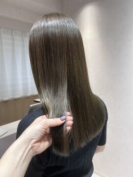 ニカ ボーテ(Nika beaute) 薬院.今泉【Nika beaute】#くすみカラー#オリーブベージュ