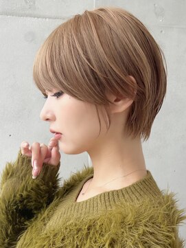 セイドット オモテサンドウ(Say. omotesando) マッシュショート前髪ありボブ菱形ショート似合わせカット