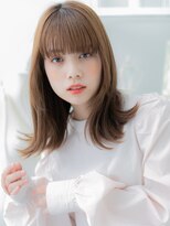 モッズヘア 越谷(mod's hair) 外ハネミディアムレイヤー小顔クラゲヘアーh4越谷20代30代40代