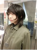 ★ミディアムレイヤーウルフカットダウナーグランジハッシュ
