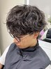 【メンズ人気No1】メンズカット+メンズパーマ￥15000→￥13000#韓国レイヤー