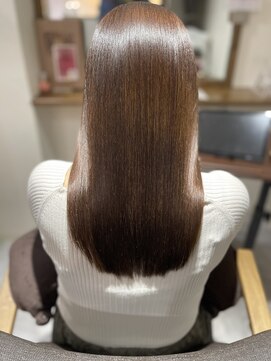 髪質改善　SPiRA  ASAHIGAOKA 煌めき☆ヤワ艶サラストレート！