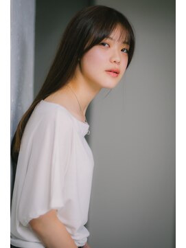 ロング　髪質改善／白髪改善／白髪ぼかし／脱白髪染め