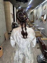 バド(bado)&nbsp;ヘアセット/お呼ばれヘア/パーティーヘア/カチモリヘア