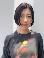 Folklore【フォークロア】翠町支店 《髪質改善サロン》 夏ボブは黒い面積がが決めて!重さを計算してコンパクトに!