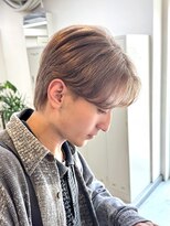 ファンド 千葉(fand)&nbsp;ミルクティーベージュカラー×韓国風センターパート◎千葉駅