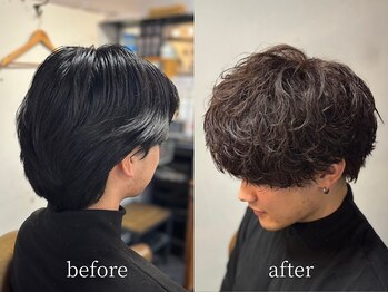 カミケンネオ(kamiken.neo)の写真/美容室に慣れていないメンズも大歓迎。初めてのメンズパーマやイメチェンもマンツーマンで安心お任せ。