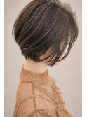 ショートボブx黄金比