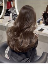 ロンド マーレ 天神大名店(Lond mare) ブリーチ無しダブルカラーでつくるミルクブラウン