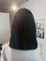 クララジャパン ナベシマ(CLALA JAPAN Nabeshima)&nbsp;縮毛矯正　質感ストレート　髪質改善カラー　顔まわり　ブリーチ