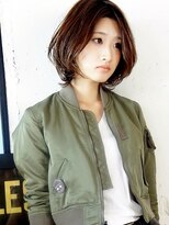 ドロップ(drop)&nbsp;マニッシュレデイーな大人ボブ