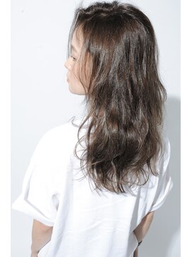 リジョイスヘア(REJOICE hair) 【REJOICE hair】カーキ色のナチュラルウェーブ