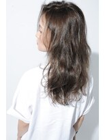 リジョイスヘア(REJOICE hair) 【REJOICE hair】カーキ色のナチュラルウェーブ