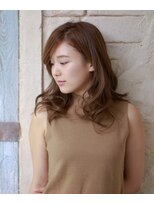 ヘア ラボ ニコ 藤沢店(hair Labo nico...) 簡単セット ふんわりミディアムパーマ