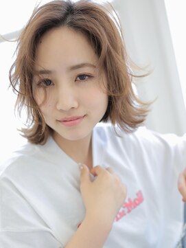 アグ ヘアー フェイム ららパーク天童店(Agu hair fame) 涼しげエアリーカールボブ