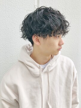 キアラ(Kchiara) ウエットスパイラルマッシュ-刈り上げ【福岡天神kchiara佐野】