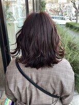 パシフィックダズールコウベウエスト(Pacific Dazzle Kobe west) ラベンダーブラウン × インナーベージュ