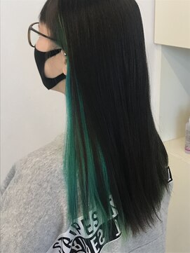 ヘアー ラヴワン 大間々(hair love One) インナーカラー