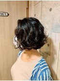 外国人風パーマ