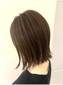 外ハネボブ  シフォンベージュ