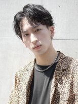 韓国ラフウェーブショートアップバング