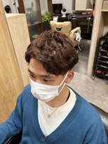 マインド サイトー ヘア アンド スパ mind saito hair&SPA&nbsp;マッシュパーマ×ハイウエスト×ピンクシェードカラー