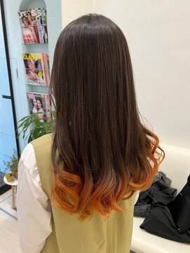 レム(REM) 袖color×orange