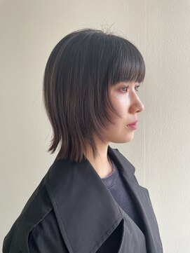 ゴットフロー(GOTTO FLOW) 顔まわりレイヤーでウルフ感あるスタイルに！