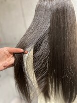 ネウィ 池袋(newi) ☆ナチュラルストレート☆ダークグレージュ☆