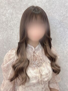 ラビス(Lovis) ハッシュカット/フルバング/似合わせカット/レッドブラウン