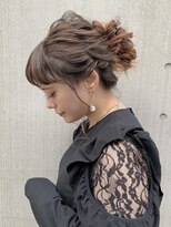 リンネテラス(Lin'ne terrace)&nbsp;こなれ感オシャレお団子＊/フルアップ/ねじり編み/波ウェーブ