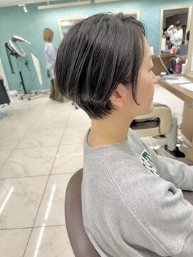 アッシュ 下北沢店(Ash) 前髪なしハンサム×くびれショート