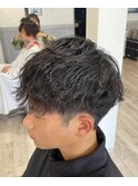 波巻きパーマ【飯田杏】