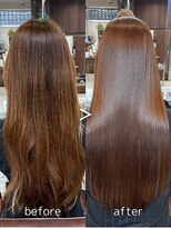 フォルテ 表参道店(FORTE) ニュアンスカラーグレーベージュレイヤーカットオリーブベージュ