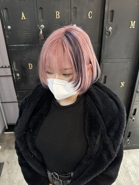 アミ 博多(amie) デザインカラー#ブリーチ#ダブルカラー【amie博多】