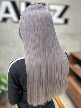 オルズ 渋谷(ALLZ) シルバーケアブリーチハイトーンカラー髪質改善トリートメント
