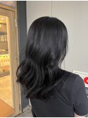 ロング ナチュラルブラック