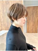 大人マッシュショートショートヘアショートカット30代40代50代