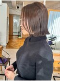 切りっぱなしボブ 丸みにならない toyoshima 20代 30代 40代