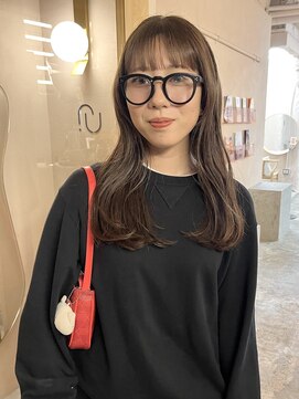 イル(iru) ベージュブラウン　ダブルカラー