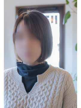 フェイスフォーヘア(Faith for Hair) 前下がりボブ