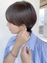 ミア(mia)&nbsp;マッシュショート丸みショートボブくびれショート黒髪ショート