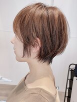 リブランド 銀座(REBRAND)&nbsp;ナチュラル軽やかショート丸み前髪あり小顔耳かけ