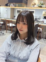 プラグ バイ ネオリーブ(plug by neolive)&nbsp;チェリーブラウン×髪質改善[髪質改善/縮毛矯正/韓国]A