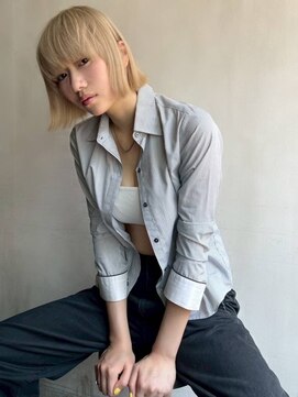 エクー(ECOO) 『 抜きっぱ風ブロンド×ボブ 』 ECOO