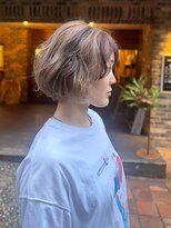 アデ オモテサンドウ(ade omotesando) ボブ×ローライトカラー