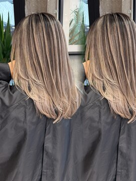 ルーフアクト(LUFE act) 大人上品なバレイヤージュ