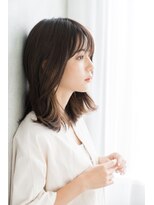 フレームプラス 天王寺あべの店(FRAME+)&nbsp;【FRAME  天王寺あべの】ダークアッシュ♪外はねミディアム