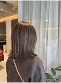 アイロンなしの外ハネスタイル
